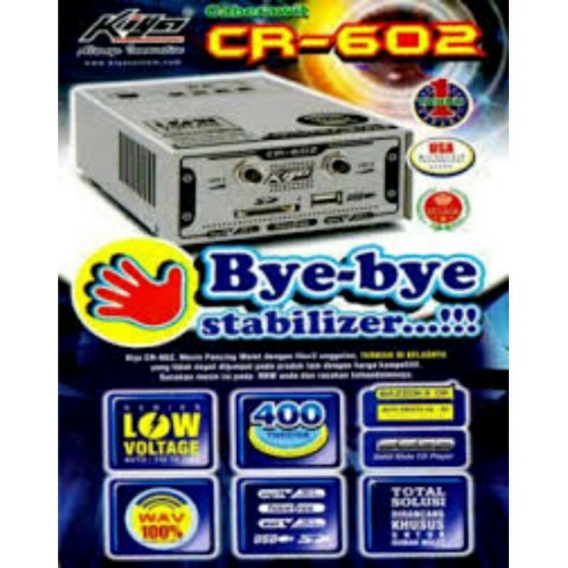 Ampli walet KIYA amplifier kiya Caberawit CR 602