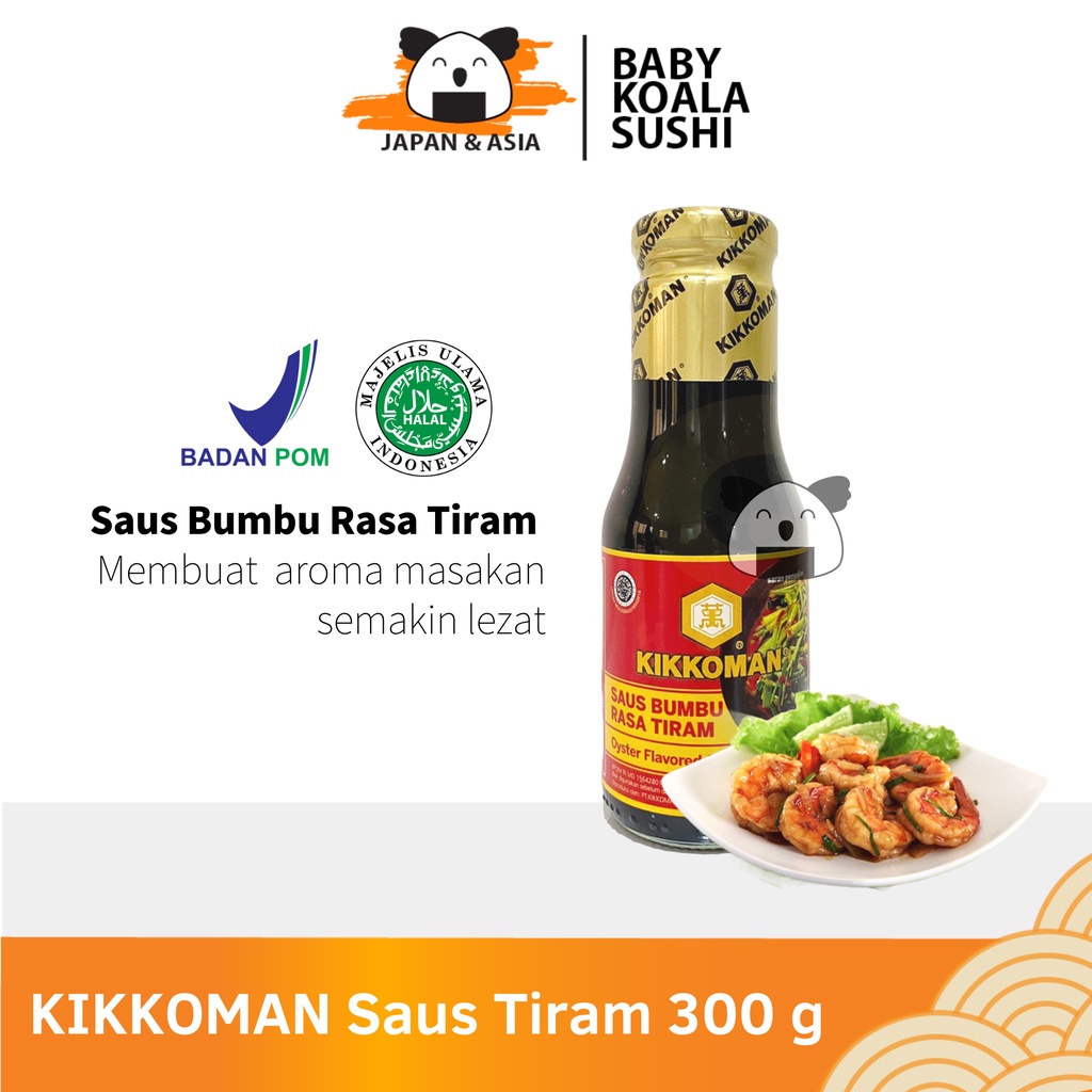 KIKKOMAN Saus Tiram Premium 300 g Halal