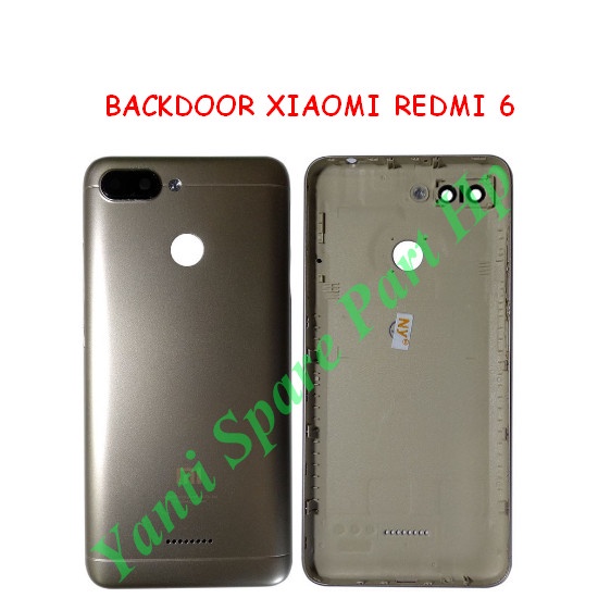 Backdoor Tutup Belakang Xiaomi Redmi 6 2 Sim Original Terlaris New