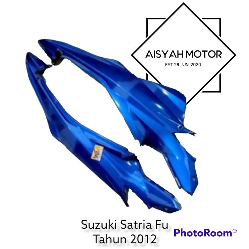 Bodi Halus Suzuki Satria FU Warna Biru Tahun 2012