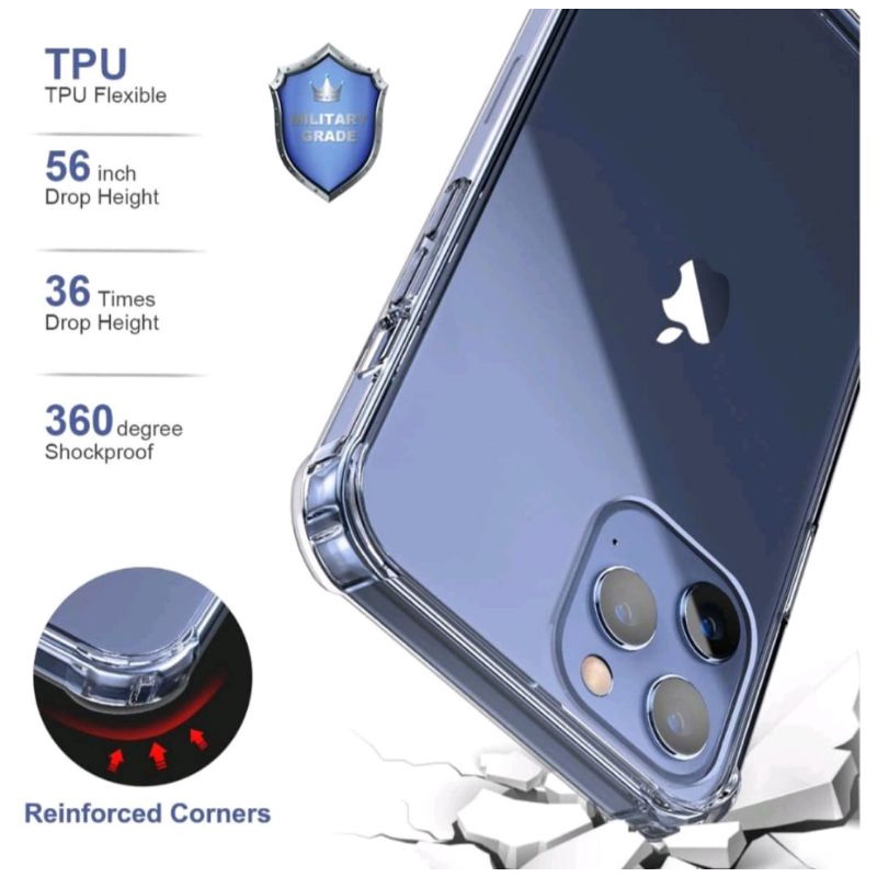 Softcase bening protect camera for Samsung A03 core TPU transfaran