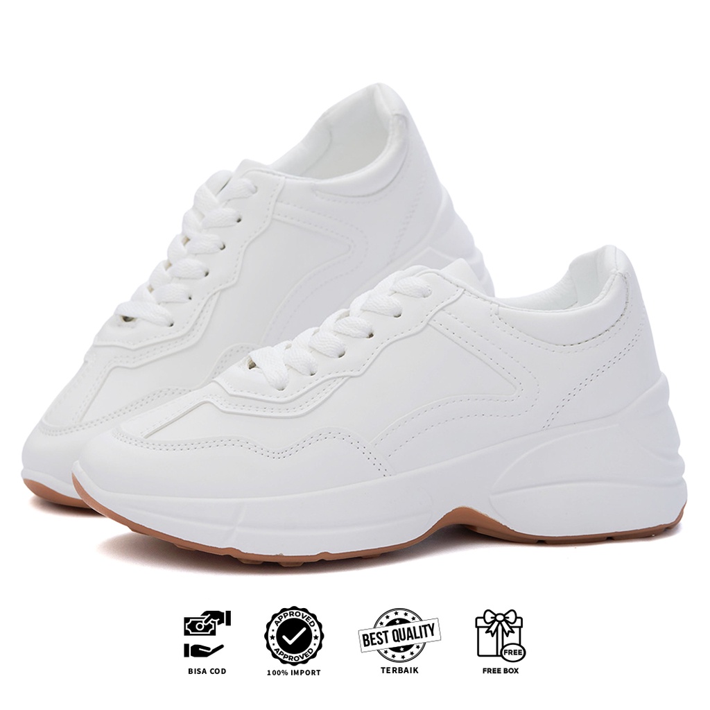 [Original Ber-Hologram] SNEAKYSHOES SOMI SEPATU SNEAKERS WANITA FASHION KOREA IMPORT PREMIUM - A195