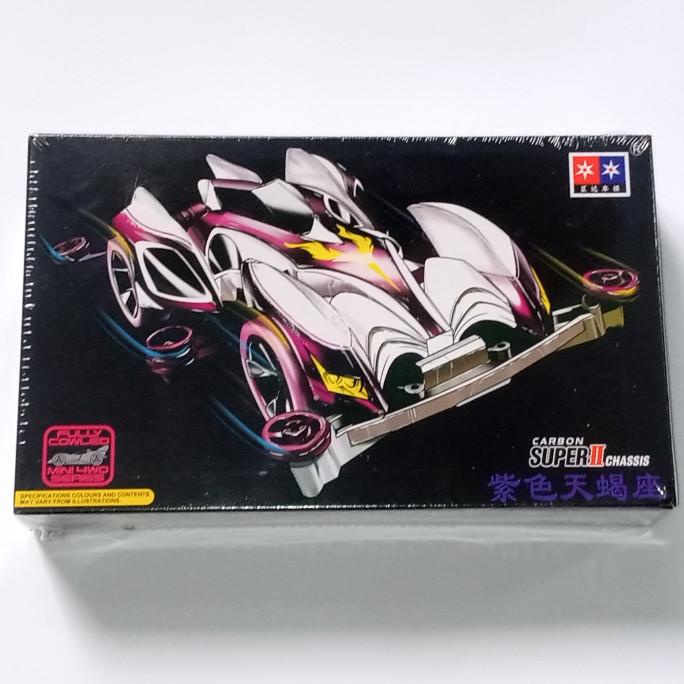 Tamiya Mini 4WD Merk Daxing Shining Scorpion Premium Purple