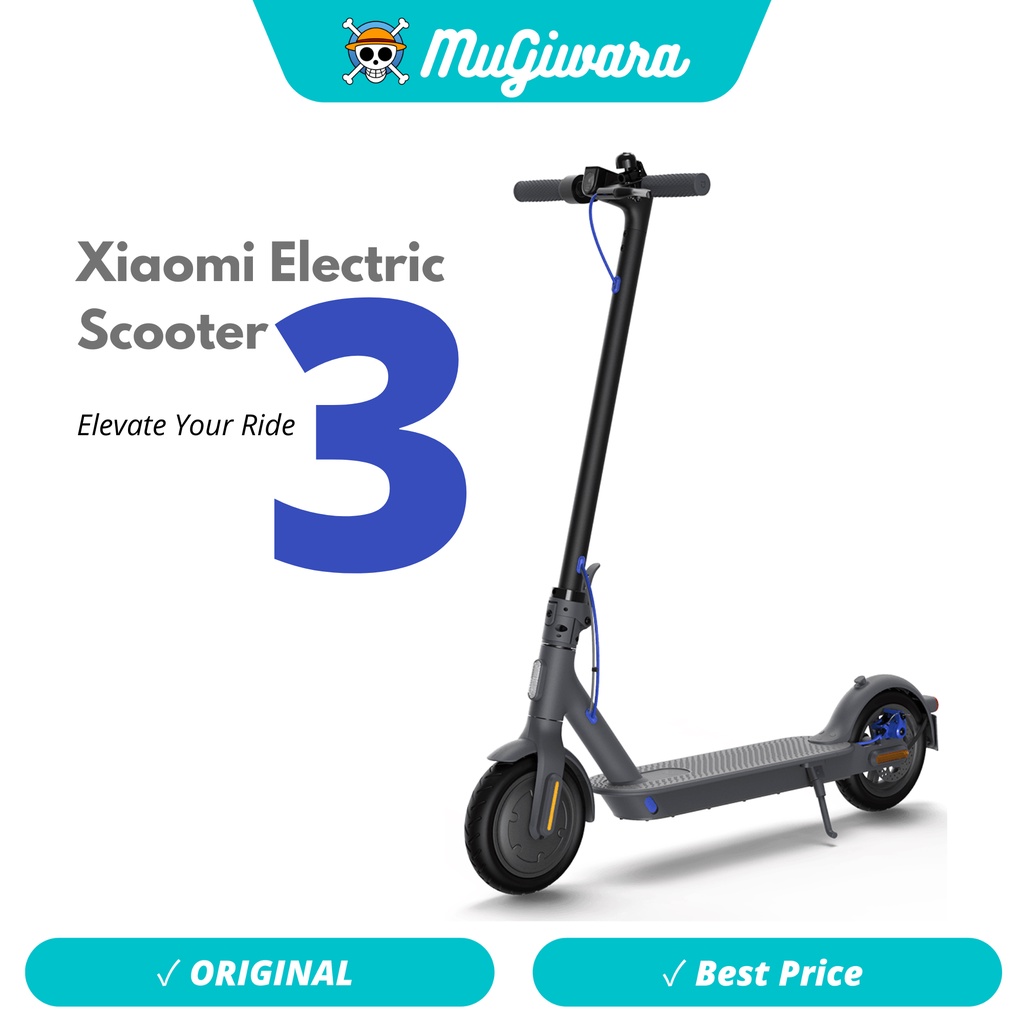 Mi Electric Scooter 3 Travel up to 30km Skuter Listrik