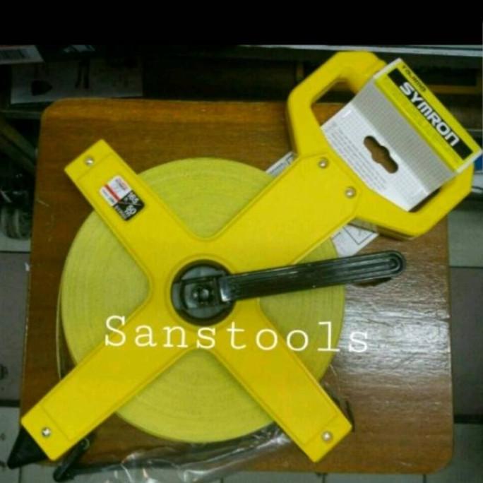 meteran TAJIMA 50M SYMRON R tancap tanah 50 m Meter fiberglass gulung barang promo