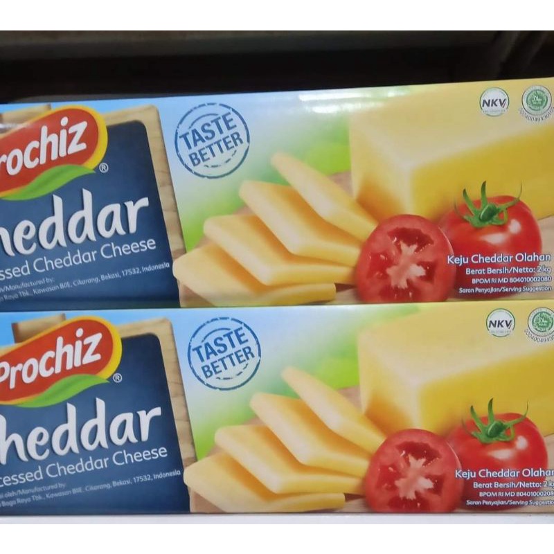 

PROCHIZ CHEDDAR 2 KG ED FEB 2023