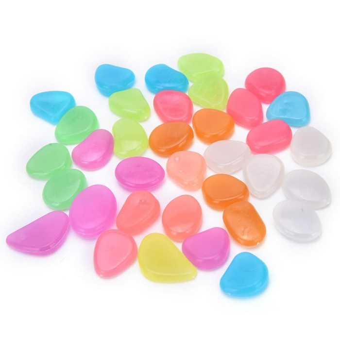 

BATU HIAS DEKORASI GLOW IN THE DARK GARDEN STONE 100 PCS BEBAS ONGKIR