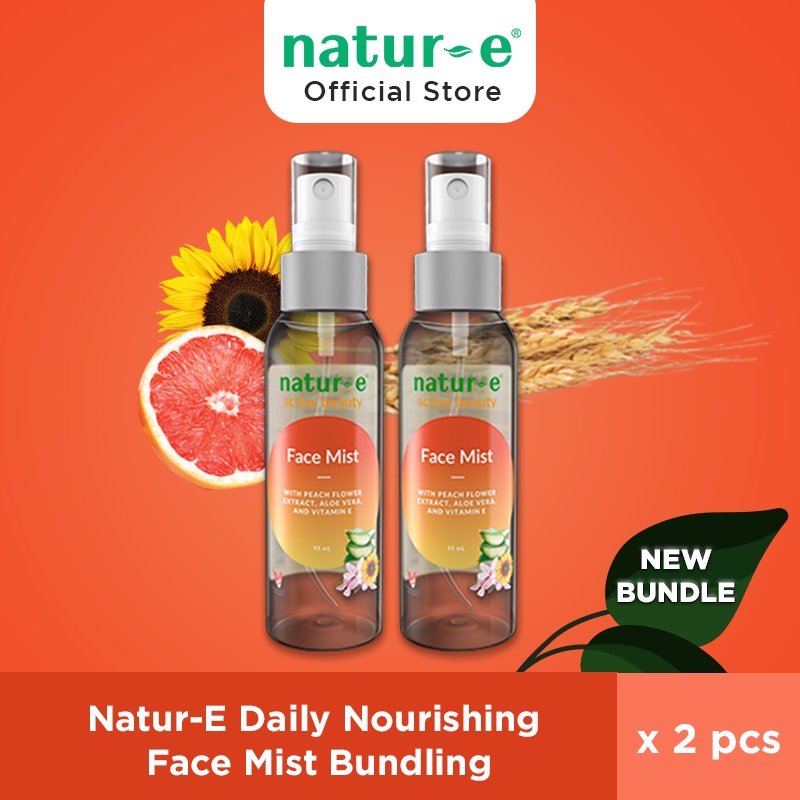 [Beli 2 Lebih Hemat] Natur-E Face Mist 2pcs