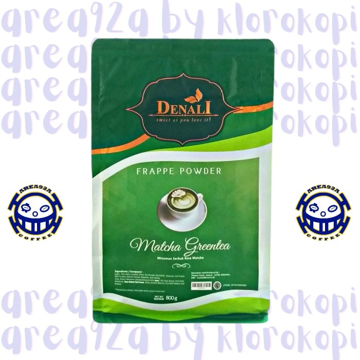 

POWDER DENALI MATCHA GREENTEA 800 GR (MINUMAN)