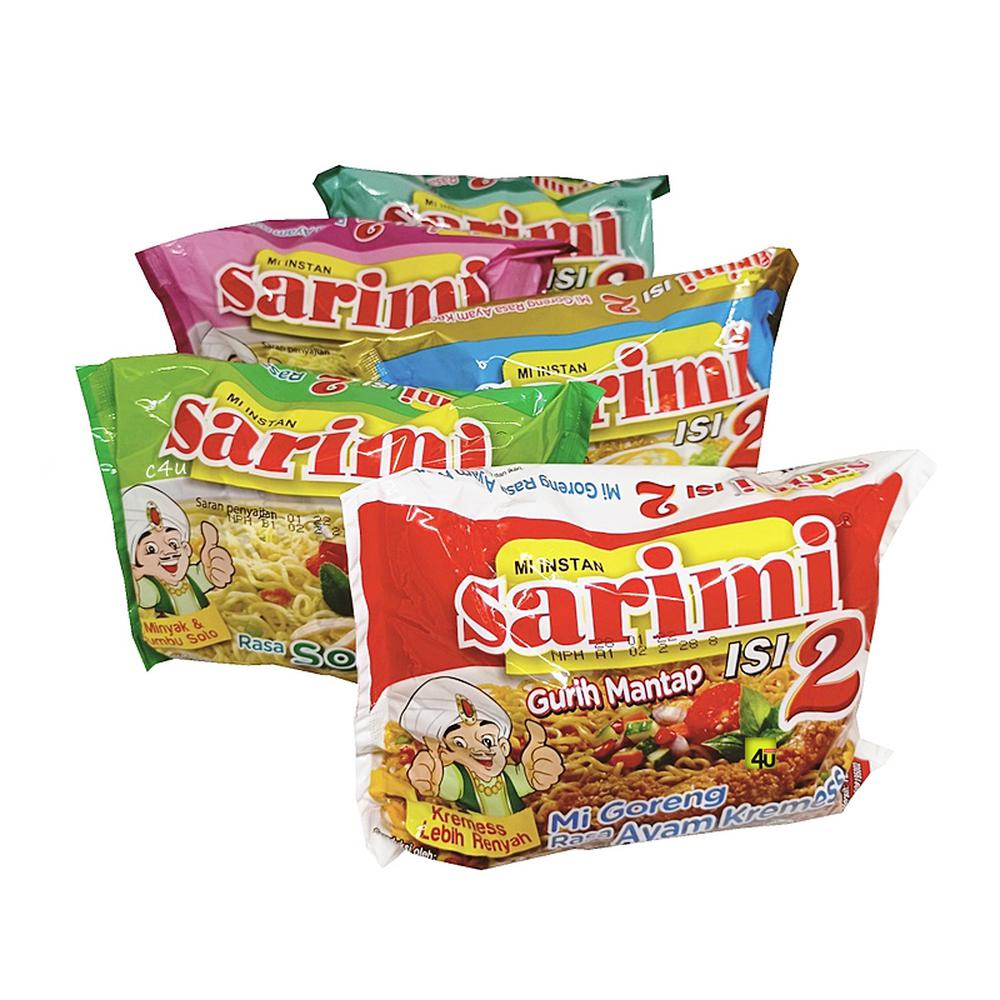 

Sarimi Isi 2 Mie Instant 113G Soto Goreng Ayam All Variant