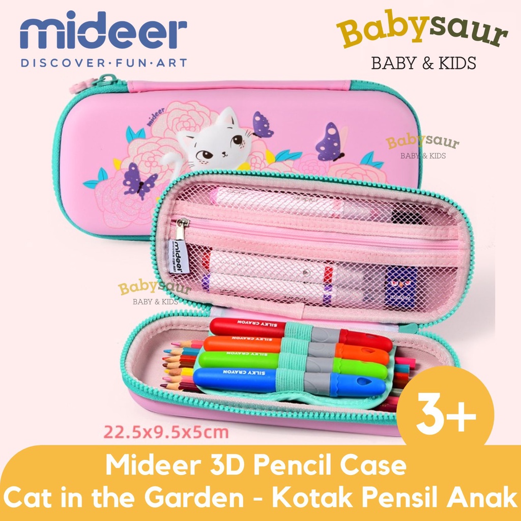 

Mideer 3D Pencil Case Box Kotak Pensil Tempat Pinsil Anak Alat Tulis Perlengkapan Sekolah Anak Perempuan