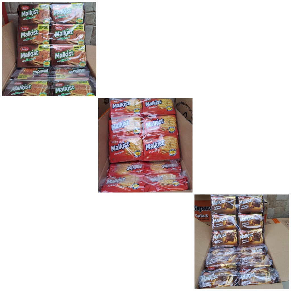 Jual Roma Malkist Crakers/Malkist Abon/Malkist Coklat | Shopee Indonesia