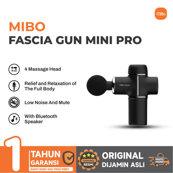 Mibo Fascia Massage Gun Pro M17 Alat Pijat Terbaik