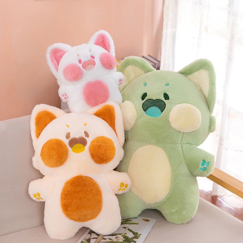 Pretty Dudu Kucing Mainan Mewah Hadiah Pp Katun Kartun Lempar Bantal Dekorasi