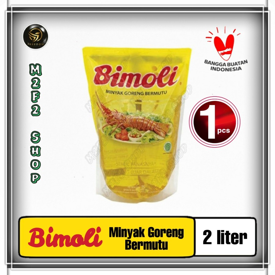 

Bimoli Minyak Goreng Bermutu Pouch | Refill - 2 Liter (Kemasan Satuan)