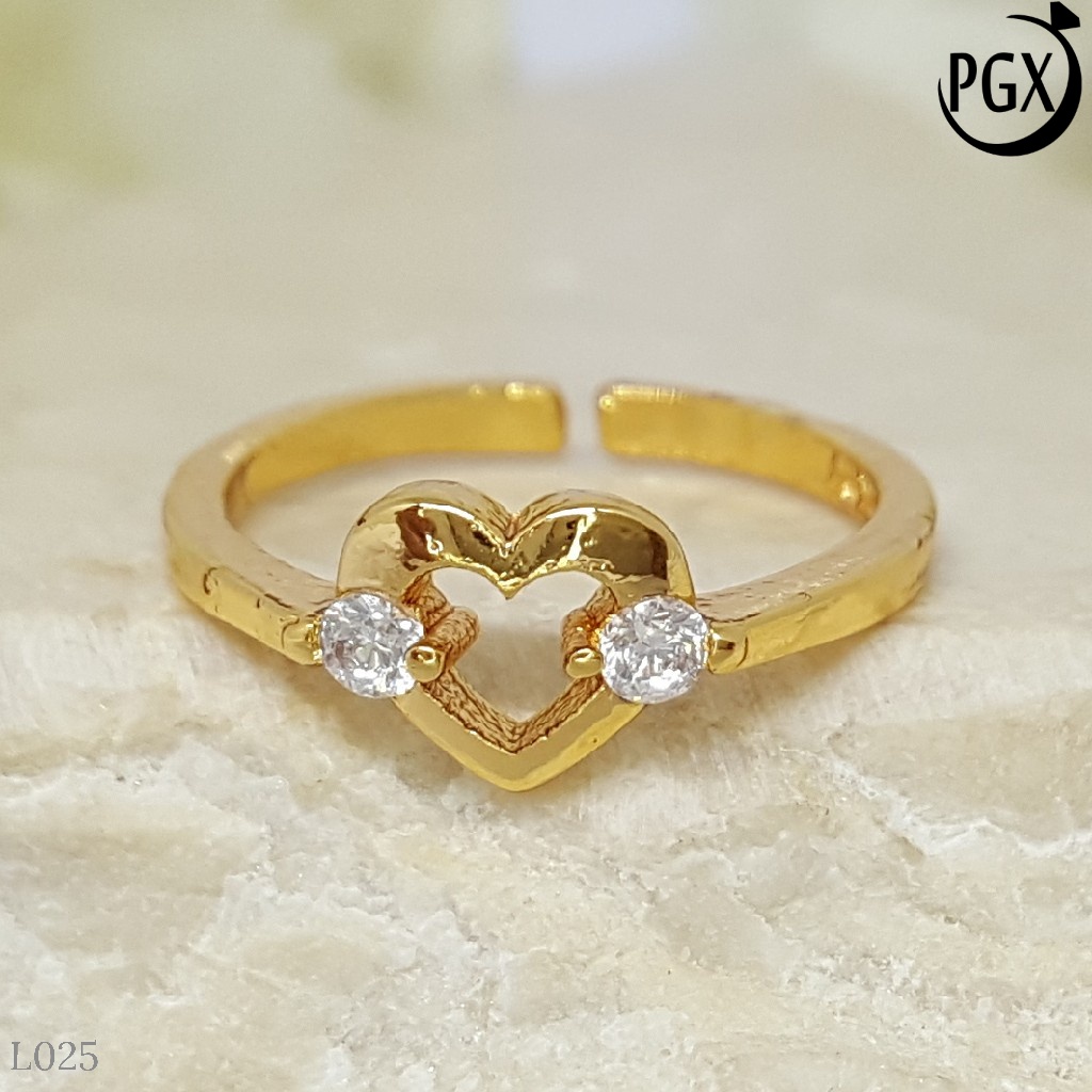 PGX Cincin Anak Xuping Aksesoris Perhiasan Lapis Emas Premium - L025