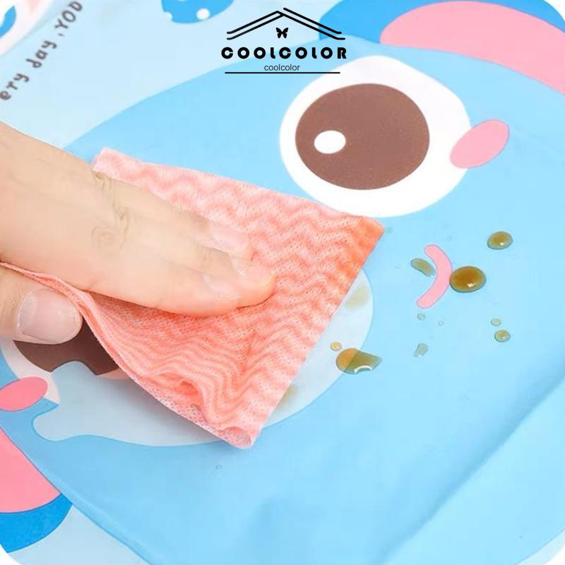COD❤️Celemek Apron Anak untuk Melukis Berkebun Karakter Kartun Dengan manset/Tanpa manset- cl