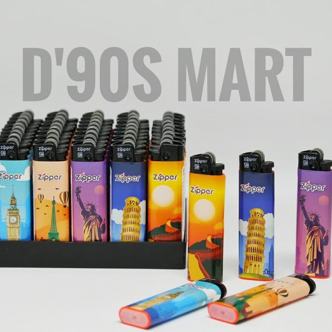 Jual Korek Api Gas Zipper ZP 08 isi 50 pcs | Shopee Indonesia