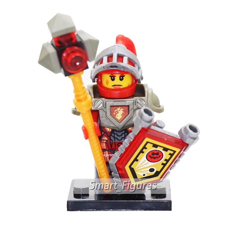 Nexo Knights Mainan Action Figure Minifigures Lance Richmond Macy Clay Aaron Lavaria Beast Master Untuk Hadiah JR807