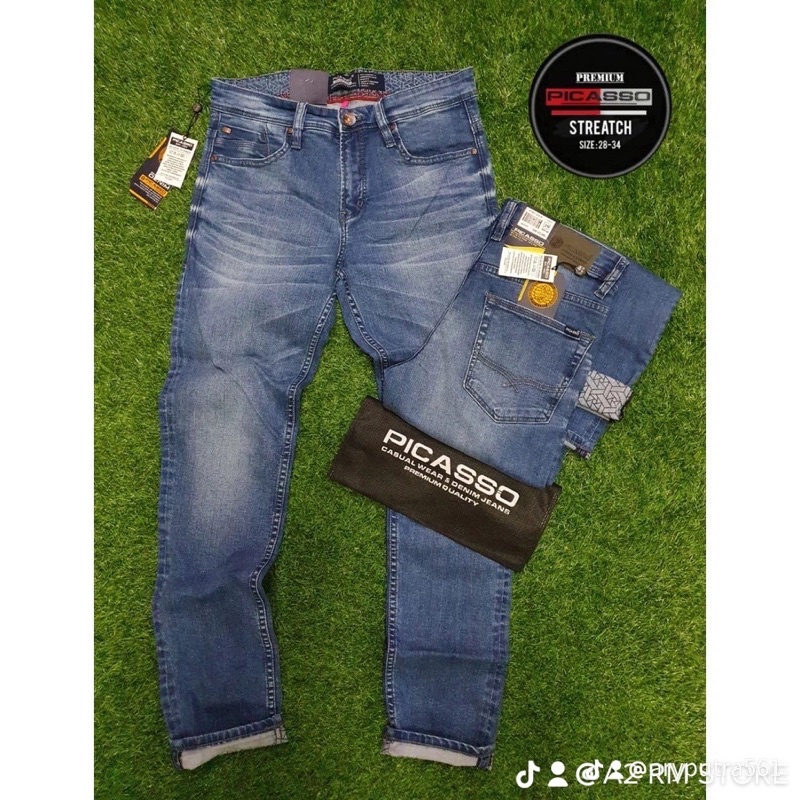 CELANA PANJANG JEANS PICASSO SLIM FIT ORIGINAL JEANS PICASSO ORIGINAL CRR WE LANA