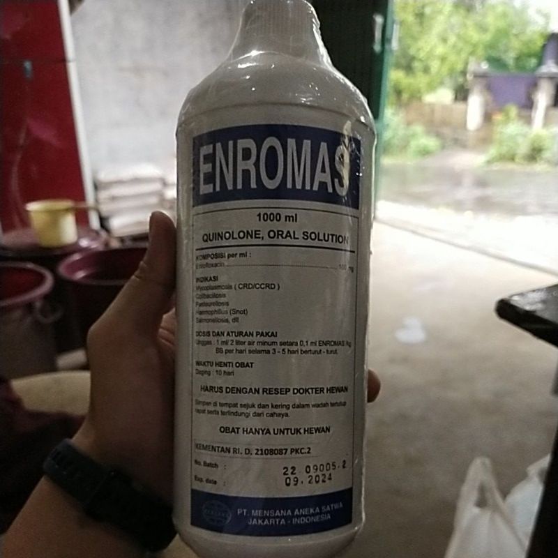 ENROMAS OBAT ORAL PERNAFASAN