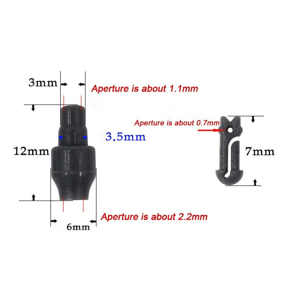 Preva 50Pcs/lot Memancing Putar snap Klip Garis snap High Quality Tahan Lama