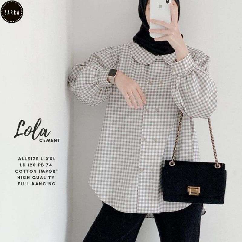 (BISA COD) LOLA/MEDINA/KIRANA/IRISH/IVY/ TIFFANY ORIGINAL PRODUK ATASAN TERBARU