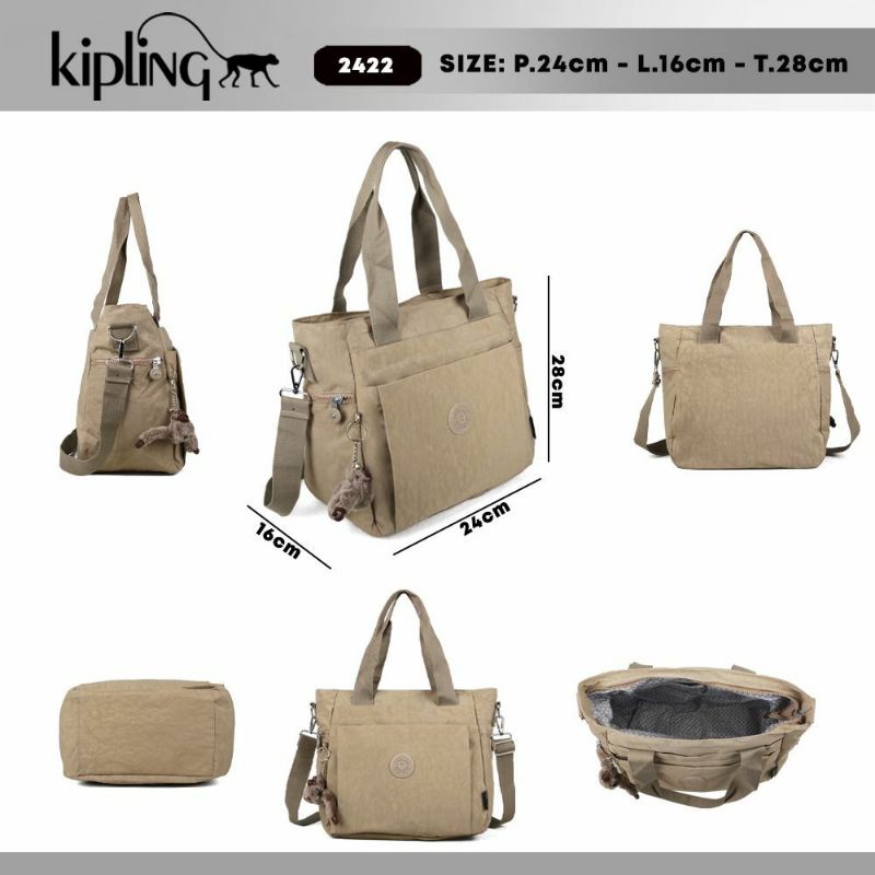 Tas wanita fashion tenteng bahu selempang KP2422 import medium