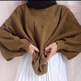 SWEATER | LASPERAL BLOUSE RAJUT BATWING bb 30 - 55kg  /BLUSE WANITA RAJUT //ATASAN WANITA /BAJU KELELAWAR PREMIUM BB 30 - 60 KG BAHAN ADEM HALUS NYAMAN DI PAKAI