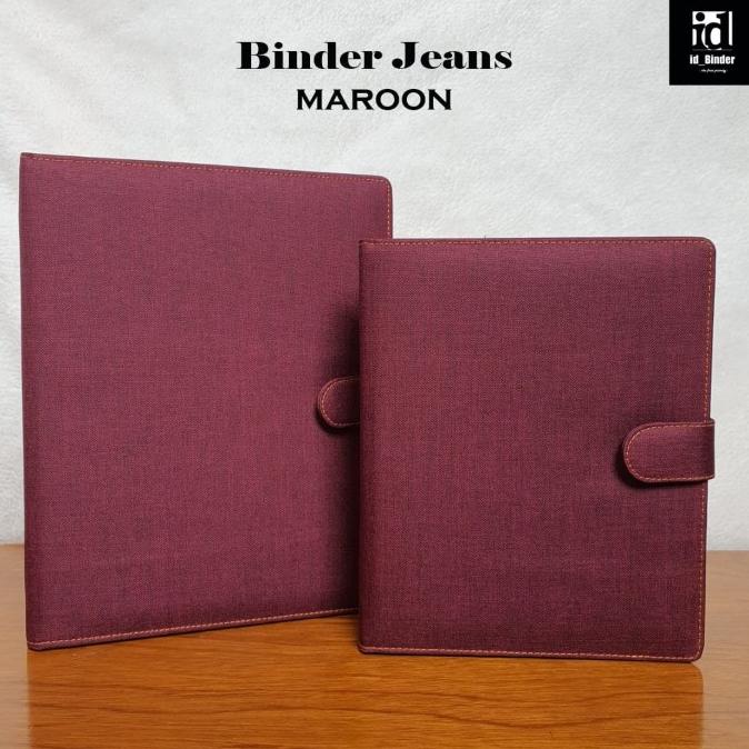 

BINDER LEVIS WARNA MAROON A5 DAN B5