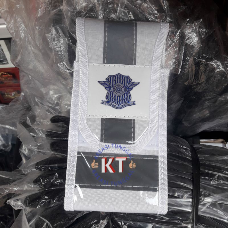 sarung HP Lantas putih terbaru/tempat HP android logo polisi lalulintas