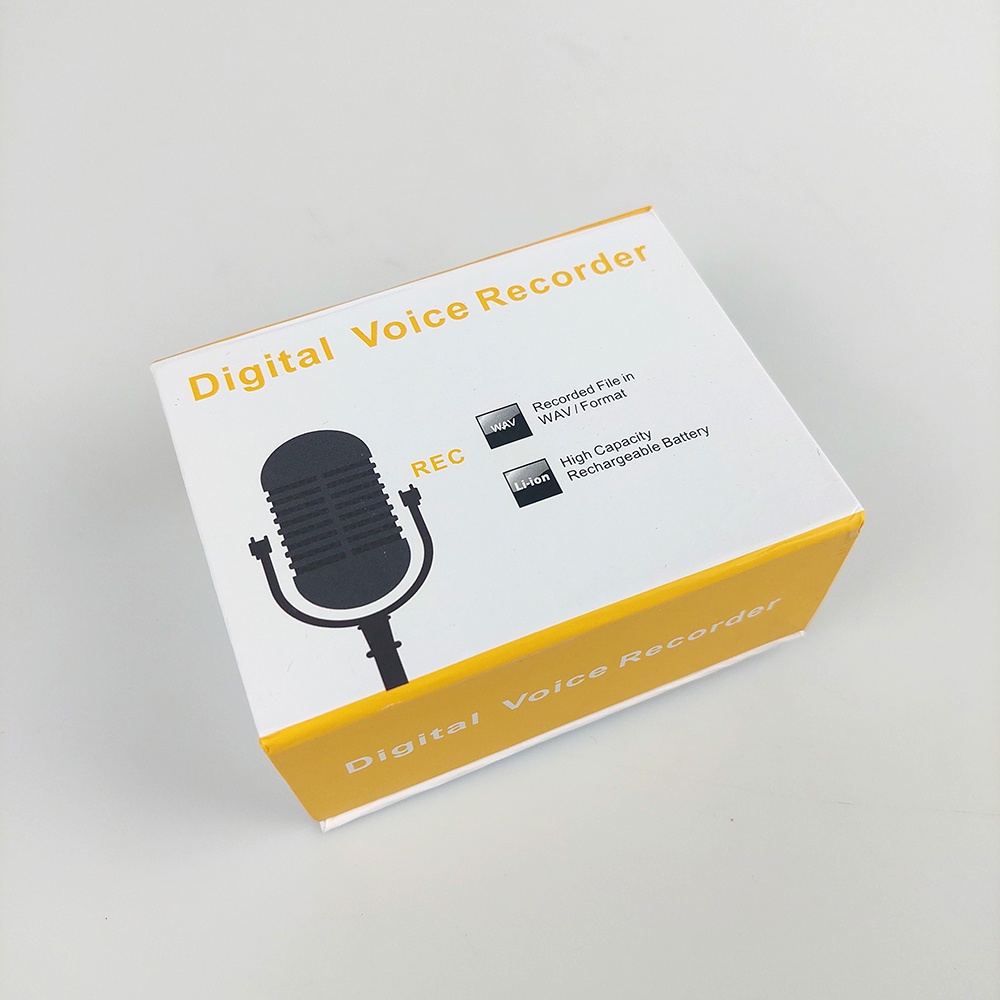 FORNORM Perekam Suara Audio Digital Mini Voice Recorder 32GB - VC173 - Black