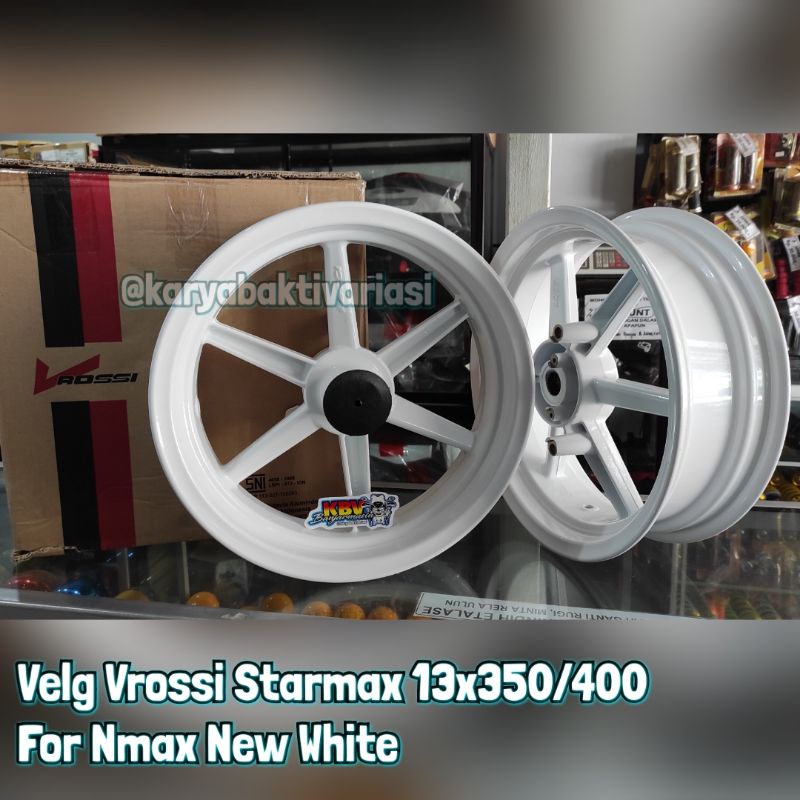 VELG VROSSI STARMAX FOR NMAX NEW PUTIH