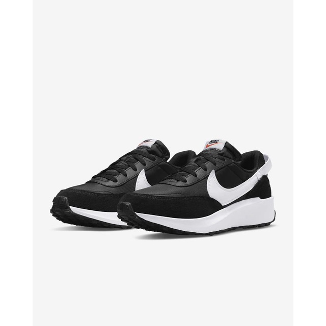 #saleenak NIKE WAFFLE DEBUT BLACK WHITE ORIGINAL
