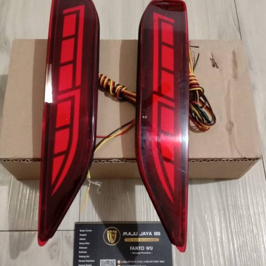 Lampu Reflektor Xpander Bumper Belakang 2018-2022