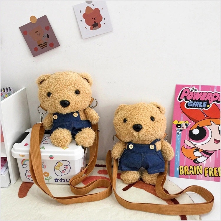 [PRINCESS KESLI]Tas Anak Boneka Teddy Bear lucu Tas Selempang Sling Bag Fashion Motif Kartun Karakter Hewan Beruang Teddy