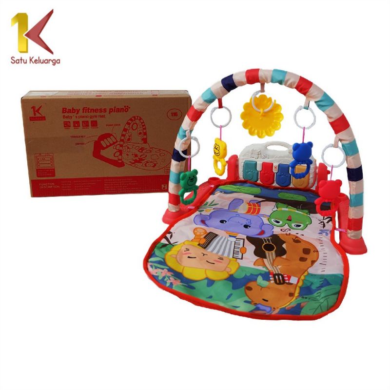 Mainan baby playgym kerincing playmat