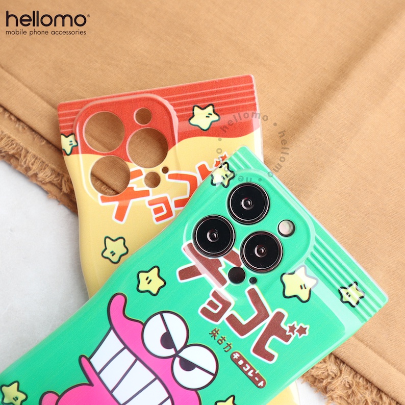 Case Candy Chocobi iPhone Motif Snack Chocobi Case iPhone Softcase Lucu Case Bentuk Snack Case iPhone 14 Pro Max