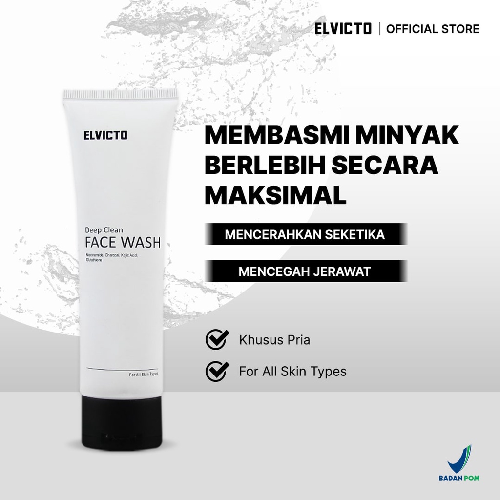 ELVICTO DEEP CLEAN FACE WASH