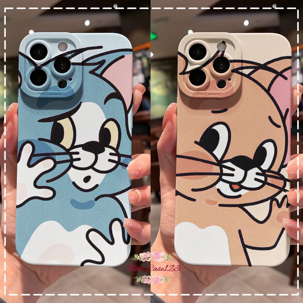 CUSTOM CASE SOFTCASE SILIKON PROCAMERA TOM AND JERRY CUSTOM REALME C2 5 5I C11 C20 C12 C25 NARZO 30A 50A C30 C35 BC6805