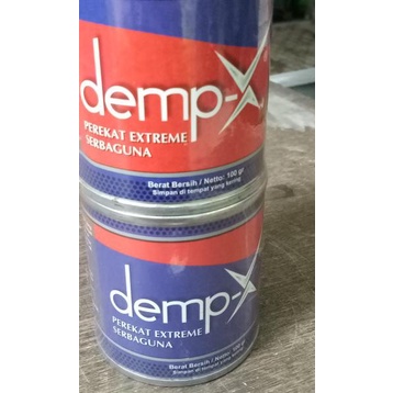 

Demp X Lem Perekat extreme 500gram set (2 x 250gr)