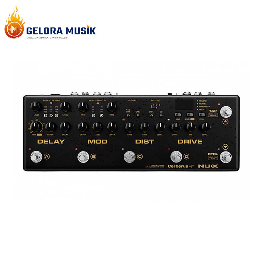 Multi Efek Pedal Gitar Nux Cerberus