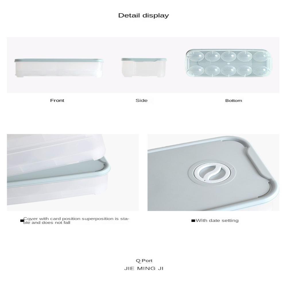 TOP Sealing Storage Box Portable Stackable Cartons Tray Rack Nampan Telur Keranjang Telur