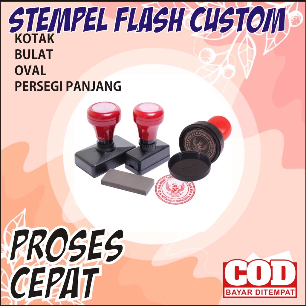 

STEMPEL OTOMATIS TERMURAH | STEMPEL CUSTOM DESIGN