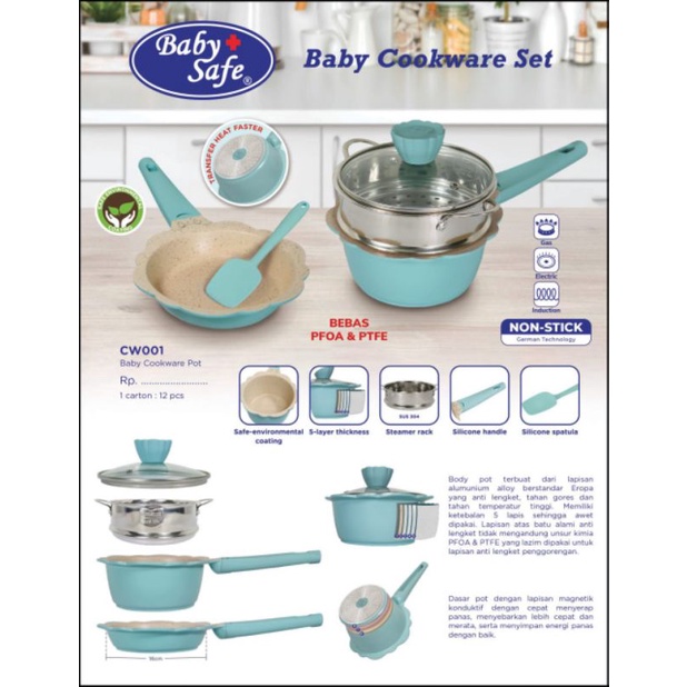 Babysafe baby cookware set