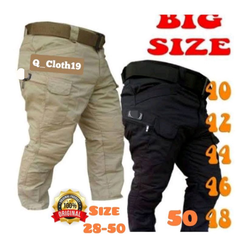 Celana Tactical Cargo BHK Big Size Jumbo Premium