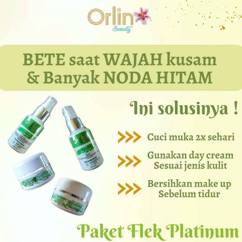 krim penghilang flek hitam/krim pencerah/krim BPOM/krim flek Orlinbeauty