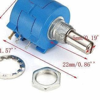 potensio potentio bourns multiturn 10 putaran 10k ohm
