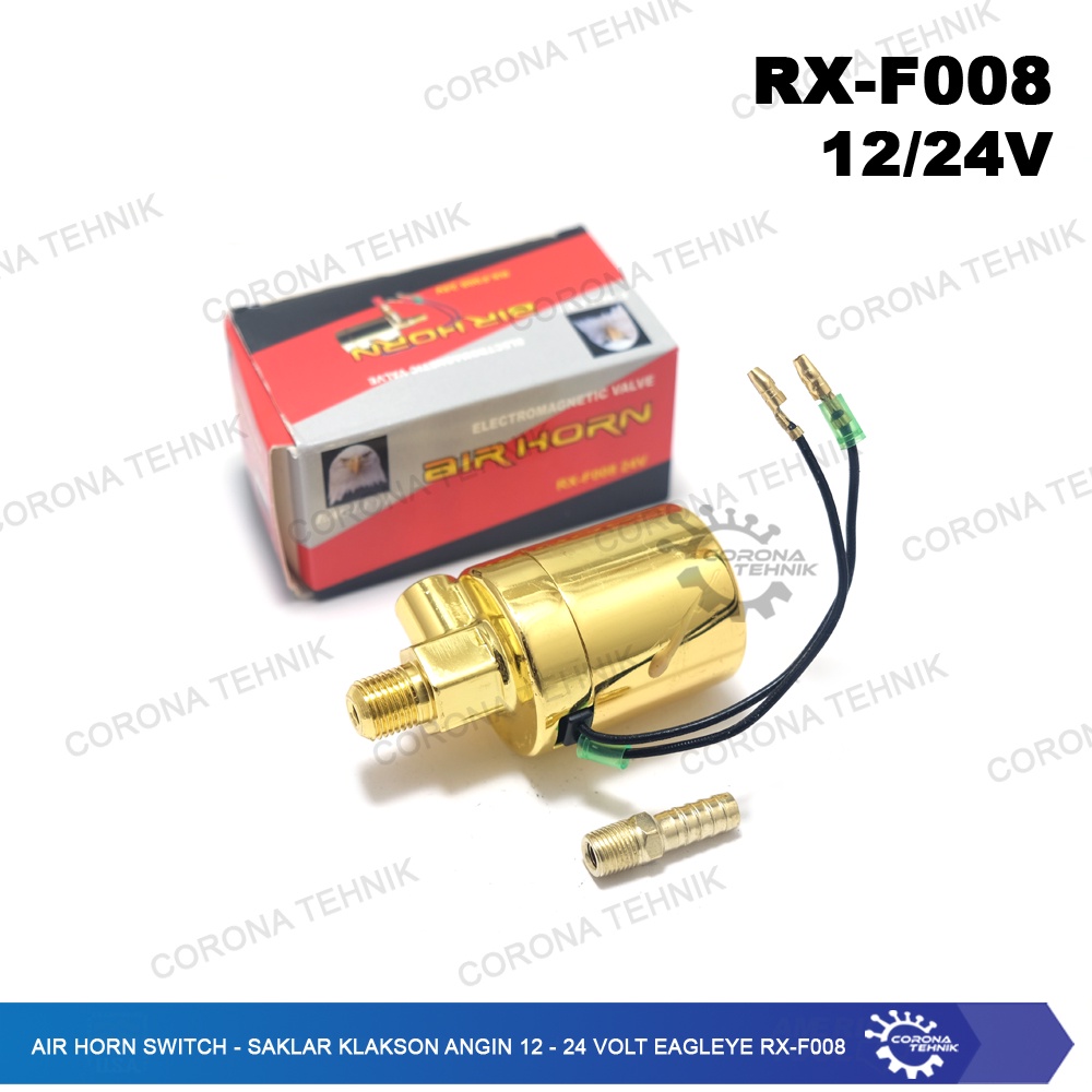 RX-F008 - Air Horn Switch - Saklar Klakson Angin 12 - 24 Volt EAGLEYE