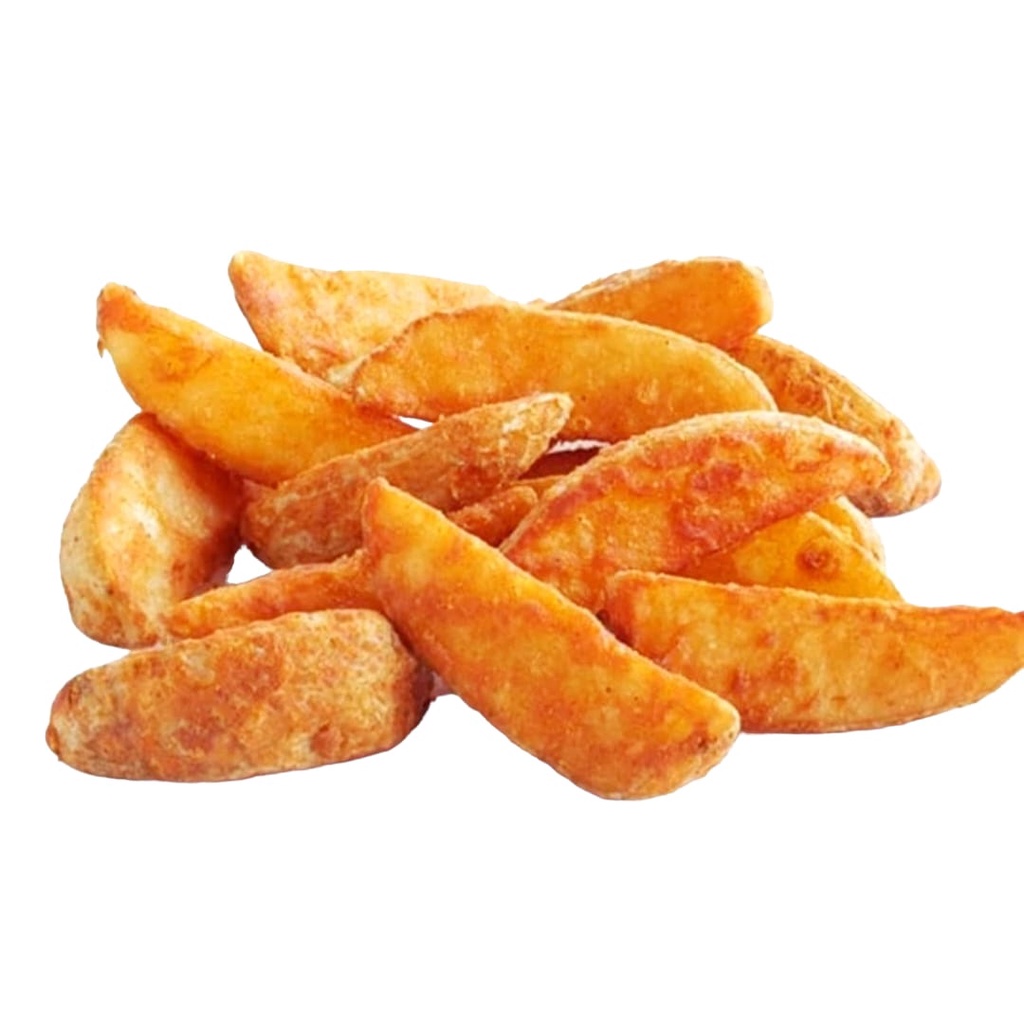 

Kentang Goreng Wedges Seasoned 1kg